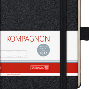Muistikirja Kompagnon Classic 9,5 x 12,8 cm, pistesivut