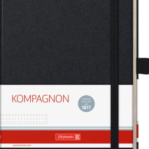 Muistikirja Kompagnon Classic 12,5 x 19,5 cm, pistesivut
