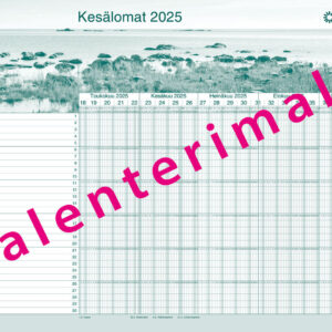 Quo Vadis -lomakalenteri 2025-2026