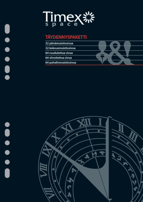 Timex Space -täydennyspaketti 2026