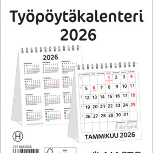 Työpöytäkalenteri 2026